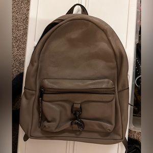 Rebecca Minkoff Leather Backpack (Beige)